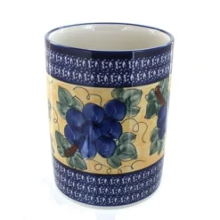 Blue Rose Polish Pottery 832 Zaklady Utensil Jar -Blue Rose Pottery Store GUEST a0e0dd9e e11c 4e91 979b 7f3e795aa132