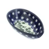 Blue Rose Polish Pottery 381 Ceramika Artystyczna Small Spoon Rest -Blue Rose Pottery Store GUEST a0f1be5f 61dc 4658 8601 277812c8df73