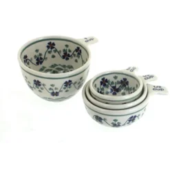 Blue Rose Polish Pottery M1720 Manufaktura Measuring Cup Set -Blue Rose Pottery Store GUEST a0f7c514 38d9 432e b2f5 623124d9479f