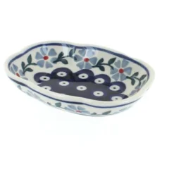 Blue Rose Polish Pottery S126 Manufaktura Soap Dish -Blue Rose Pottery Store GUEST a190dcea b5f7 46f0 9ce5 ac93150edef1