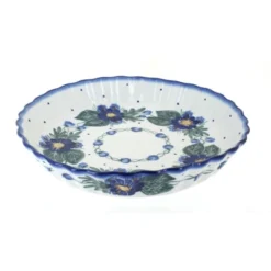 Blue Rose Polish Pottery 52D WR Unikat Pie Plate -Blue Rose Pottery Store GUEST a1a0628e a02d 4603 acce 305d9370c156