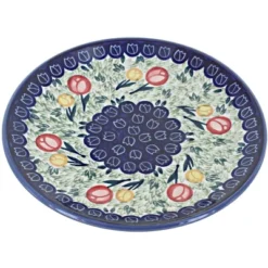 Blue Rose Polish Pottery Manufaktura Dessert Plate -Blue Rose Pottery Store GUEST a1e75cce 861e 4ba7 bf56 cfb9c2ec0e85
