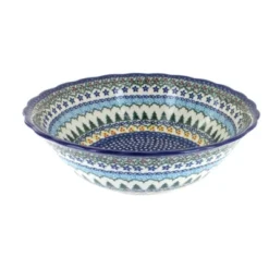 Blue Rose Polish Pottery 204 Vena Large Serving Bowl 25 Blue Rose Polish Pottery 204 Vena Large Serving Bowl -Blue Rose Pottery Store GUEST a28093e8 2dc5 4f96 a0db 3eeddea4eefa