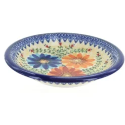 Blue Rose Polish Pottery 133 Vena Soup Plate -Blue Rose Pottery Store GUEST a30f1086 9a75 4e1f 9cd2 9c3b66f2be77