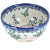 Blue Rose Polish Pottery 71 Vena Dessert Bowl -Blue Rose Pottery Store GUEST a312576f 78a6 4820 9409 f6f378b44a7c