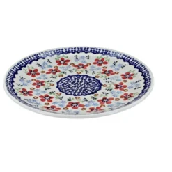 Blue Rose Polish Pottery T134 Manufaktura Lunch Plate -Blue Rose Pottery Store GUEST a358c97c 5a38 4315 96ff 3cd7e768bab1