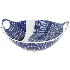 Blue Rose Polish Pottery 1813 Zaklady Small Bowl With Handles -Blue Rose Pottery Store GUEST a382aecf f06e 4a09 b47c 799824320b88