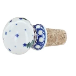 Blue Rose Polish Pottery 830 Ceramika Artystyczna Wine Cork -Blue Rose Pottery Store GUEST a4963832 d0a0 4068 92e6 1233219f8339