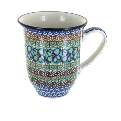 Blue Rose Polish Pottery 826 Ceramika Artystyczna Large Coffee Mug 20 Blue Rose Polish Pottery 826 Ceramika Artystyczna Large Coffee Mug - Image 18