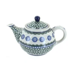 Blue Rose Polish Pottery 264 Ceramika Artystyczna Small Teapot -Blue Rose Pottery Store GUEST a5f44594 f809 463e a1cc f5d5c363fe20
