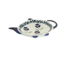 Blue Rose Polish Pottery P094 Manufaktura Teabag Holder -Blue Rose Pottery Store GUEST a6a7ad64 c84a 401b aad9 58c4afd693b6