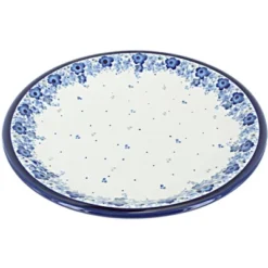 Blue Rose Polish Pottery Zaklady Dinner Plate -Blue Rose Pottery Store GUEST a7659482 458b 4d06 8512 c19a41e59632