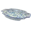 Blue Rose Polish Pottery 1208 Zaklady Large Serving Tray -Blue Rose Pottery Store GUEST a8a04414 875b 44ee 96c1 6b4e4bcdc9ca