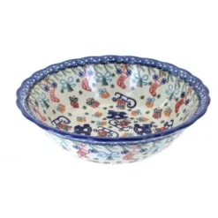 Blue Rose Polish Pottery 204 Vena Large Serving Bowl 22 Blue Rose Polish Pottery 204 Vena Large Serving Bowl -Blue Rose Pottery Store GUEST a99e2aba e930 4271 acb3 c2febdbfb4d7