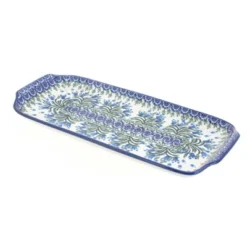 Blue Rose Polish Pottery 410 Ceramika Artystyczna Bread Tray -Blue Rose Pottery Store GUEST aa0bb773 a4c5 400b b2f4 cf9fcc7cd30d