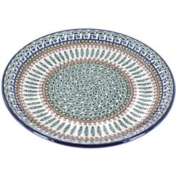 Blue Rose Polish Pottery Ceramika Artystyczna Dinner Plate -Blue Rose Pottery Store GUEST aa33b162 6e55 4b11 bd13 4fe768e6bb9c