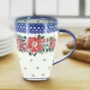 Blue Rose Polish Pottery K06 Galia Large Coffee Mug -Blue Rose Pottery Store GUEST ad88cfe5 225d 4385 96e9 4adeae4852c3