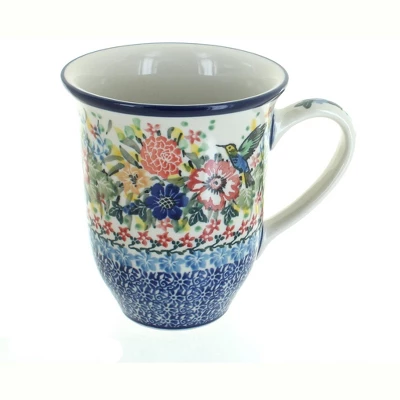 Blue Rose Polish Pottery 826 Ceramika Artystyczna Large Coffee Mug 18 Blue Rose Polish Pottery 826 Ceramika Artystyczna Large Coffee Mug - Image 16