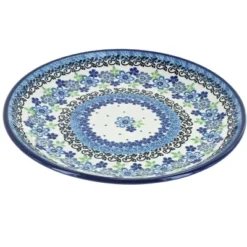 Blue Rose Polish Pottery Ceramika Artystyczna Dessert Plate -Blue Rose Pottery Store GUEST aead06e8 8cfd 4f3c a791 093591f04ba7