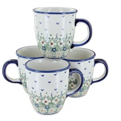 Blue Rose Polish Pottery K081 Manufaktura Mug Set -Blue Rose Pottery Store GUEST af4563e3 18d2 4e43 bc28 b9dbac3ca96e