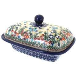 Blue Rose Polish Pottery 66 Vena Butter Tub 8 Blue Rose Polish Pottery 66 Vena Butter Tub -Blue Rose Pottery Store GUEST b0718ac7 fc78 43b6 a52b 7b3828d06ca0