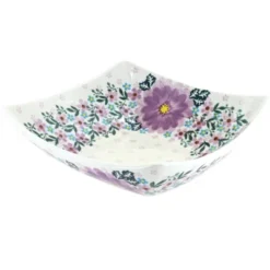 Blue Rose Polish Pottery 161 Vena Square Serving Dish -Blue Rose Pottery Store GUEST b0b918e8 7793 4800 a53f ade0cc219eab