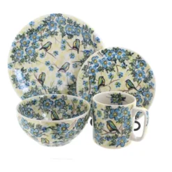 Blue Rose Polish Pottery Vena Dinnerware (16 PC) -Blue Rose Pottery Store GUEST b2534530 69cd 46c7 b36c 416da9c95886
