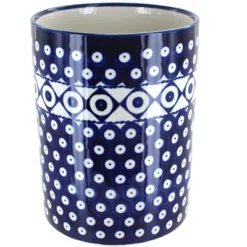 Blue Rose Polish Pottery 832 Zaklady Utensil Jar -Blue Rose Pottery Store GUEST b3209ef9 49e1 419f aedf d4f22df73993