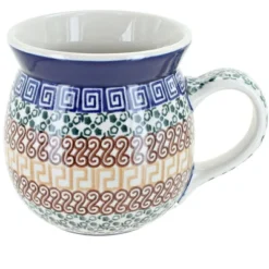 Blue Rose Polish Pottery Ceramika Artystyczna Bubble Mug -Blue Rose Pottery Store GUEST b325d3a1 e22f 40d6 9c54 66d5e3244cbf