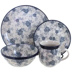 Blue Rose Polish Pottery Ceramika Artystyczna Dinnerware (4 PC) -Blue Rose Pottery Store GUEST b4f1ec75 cd3a 44f6 a68d e92d2be5fe67 1