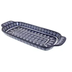 Blue Rose Polish Pottery 1282 Zaklady Bread Tray -Blue Rose Pottery Store GUEST b5abebc2 a5fb 4b8a 8312 ba33f6e75b8f