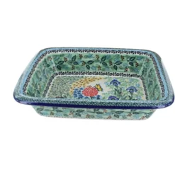 Blue Rose Polish Pottery 855 Ceramika Artystyczna Medium Rectangular Baker -Blue Rose Pottery Store GUEST b81991e9 8d95 430f b07b bbc8769448b1