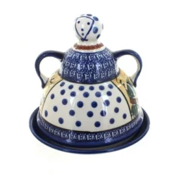 Blue Rose Polish Pottery 847 Zaklady Cheese Lady -Blue Rose Pottery Store GUEST b888faf3 51ab 4636 8d75 263d3e353f4a