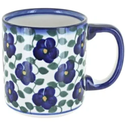 Blue Rose Polish Pottery WR Unikat Mug 28 Blue Rose Polish Pottery WR Unikat Mug -Blue Rose Pottery Store GUEST b89a08f1 c77d 48c0 84f2 449032a7bc12