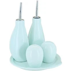 Blue Rose Polish Pottery 136 Chodzieska Miko Oil & Vinegar Set -Blue Rose Pottery Store GUEST b8f21e30 6310 4f81 84c1 a8ab9d02d69e