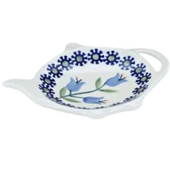 Blue Rose Polish Pottery P094 Manufaktura Teabag Holder -Blue Rose Pottery Store GUEST b9d8a7ee a74e 4e95 9f12 adc662995641