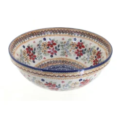 Blue Rose Polish Pottery M092 Manufaktura Large Serving Bowl -Blue Rose Pottery Store GUEST baa3a5b5 e522 431e bea1 a58092023899