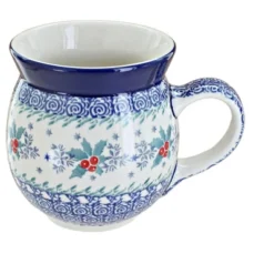 Blue Rose Polish Pottery Ceramika Artystyczna Bubble Mug -Blue Rose Pottery Store GUEST baedf915 f331 4316 8e43 bd4f755222e2