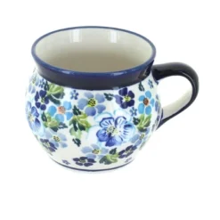 Blue Rose Polish Pottery 910 Zaklady Bell Shaped Mug -Blue Rose Pottery Store GUEST bb4074d4 8d85 4c75 a1cf 23bcf9034265
