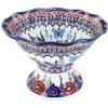 Blue Rose Polish Pottery 1721 Zaklady Small Pedestal Bowl -Blue Rose Pottery Store GUEST bb5309b1 f9ad 47f5 b3a0 a7719e858896