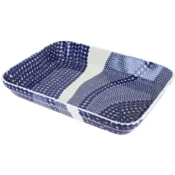 Blue Rose Polish Pottery 371 Zaklady Medium Rectangular Baker -Blue Rose Pottery Store GUEST bd03551e 2ddd 41a3 8327 f71214fdf082