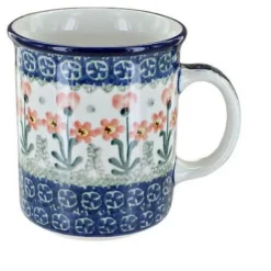 Blue Rose Polish Pottery 236 Ceramika Artystyczna Small Coffee Mug -Blue Rose Pottery Store GUEST c17ae7ef a310 4800 af69 e7e5dae9e33e