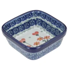 Blue Rose Polish Pottery 428 Ceramika Artystyczna Small Square Dish 16 Blue Rose Polish Pottery 428 Ceramika Artystyczna Small Square Dish -Blue Rose Pottery Store GUEST c2185f0a 9263 4442 9df2 d06c49e77207