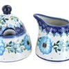 Blue Rose Polish Pottery A78-A79 Andy Cream And Sugar Set -Blue Rose Pottery Store GUEST c3175aec 91b5 4187 81aa dd53324b21b4
