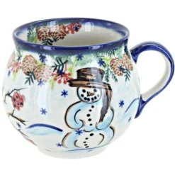 Blue Rose Polish Pottery 455 Vena Bubble Mug -Blue Rose Pottery Store GUEST c31b5f76 f3cf 4513 b3a3 2b5b31e47544