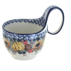 Blue Rose Polish Pottery 845 Ceramika Artystyczna Soup Mug -Blue Rose Pottery Store GUEST c3cb5930 2a41 4d37 b9c7 31cfd02d6577