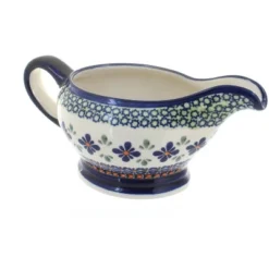 Blue Rose Polish Pottery 1258 Zaklady Gravy Boat -Blue Rose Pottery Store GUEST c51777ee ed5f 493d 98d8 beffdb4767d7
