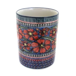 Blue Rose Polish Pottery 832 Zaklady Utensil Jar -Blue Rose Pottery Store GUEST c57bdc35 bbc1 4124 b086 f954d32a53c7