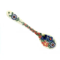 Blue Rose Polish Pottery 64 Vena Sugar Spoon -Blue Rose Pottery Store GUEST c718a6cc aca0 42ef ad29 5015759fb267