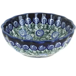 Blue Rose Polish Pottery 1518 Zaklady Small Scallop Dish -Blue Rose Pottery Store GUEST c7490802 3e70 4fee a181 672782b1dd25
